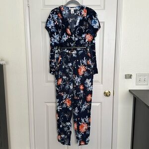 HM floral top and bottom